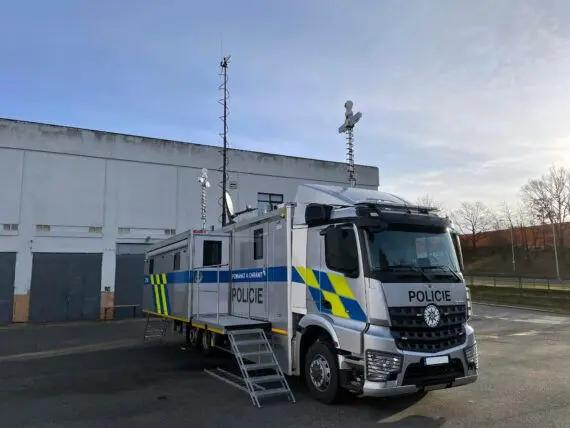 Pojazd JUPITER używany podczas Mistrzostw Świata w Hokeju na lodzie odwiedził prezydent Republiki Czeskiej